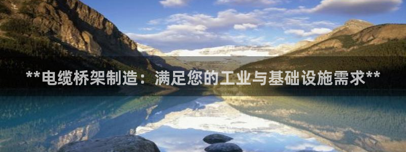 彩神ix是真的吗：**电缆桥架制造：满足您的工业与基础设施需求**