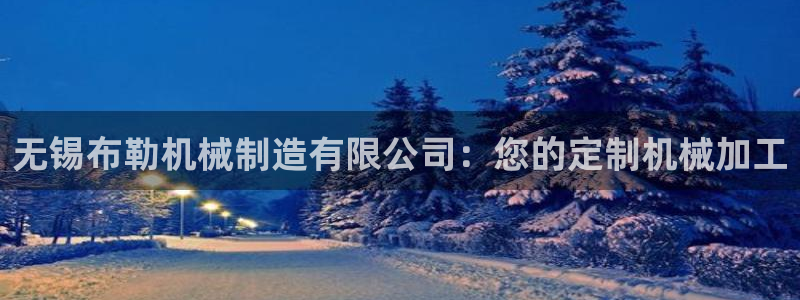 彩神v彩搜狗：无锡布勒机械制造有限公司：您的定制机械加工