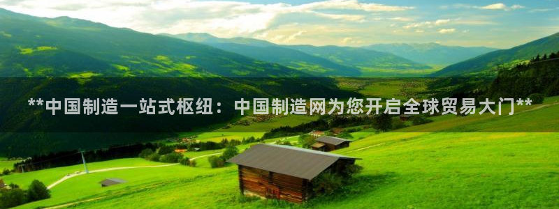 彩神8官网下：**中国制造一站式枢纽：中国制造网为您开启全球贸易大门**