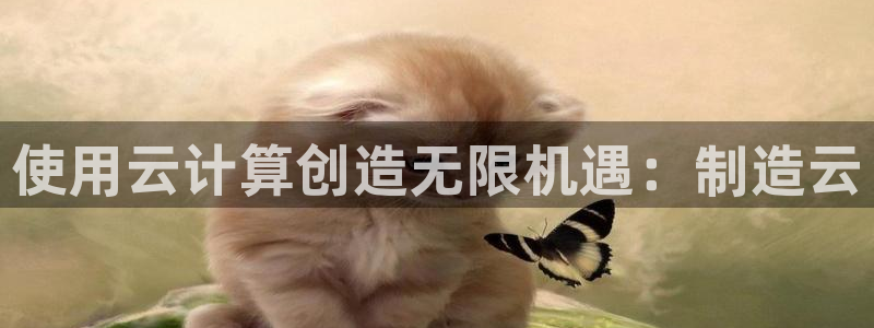 彩神旗下有哪些平台：使用云计算创造无限机遇：制造云