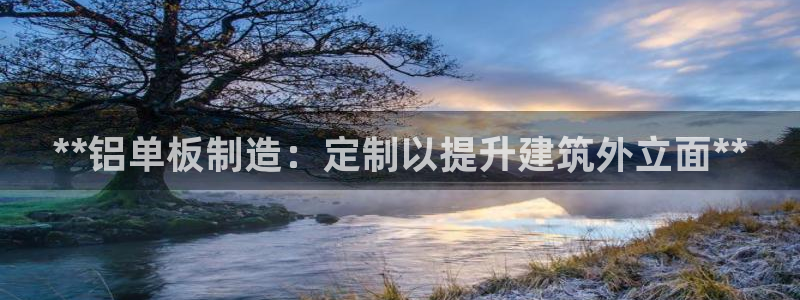 彩神v8手机客户端怎么下载：**铝单板制造：定制以提升建筑外立面**