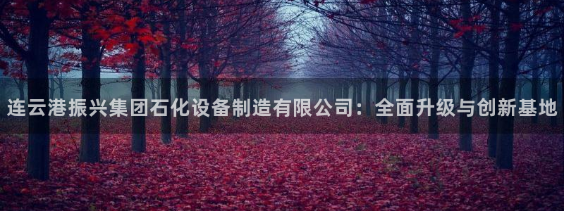 所有彩神购买首页：连云港振兴集团石化设备制造有限公司：全面升级与创新基地