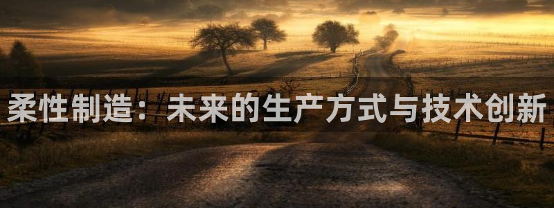 彩神vll首页环球：柔性制造：未来的生产方式与技术创新